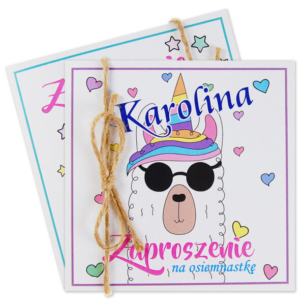 zaproszenia na 18