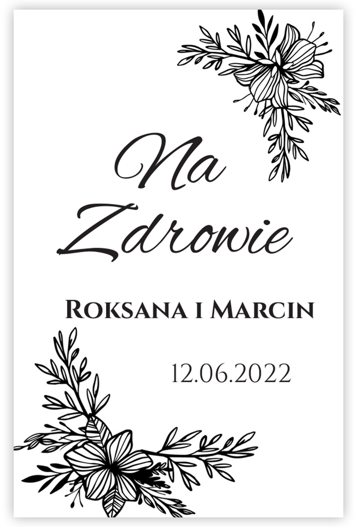 zawieszki weselne