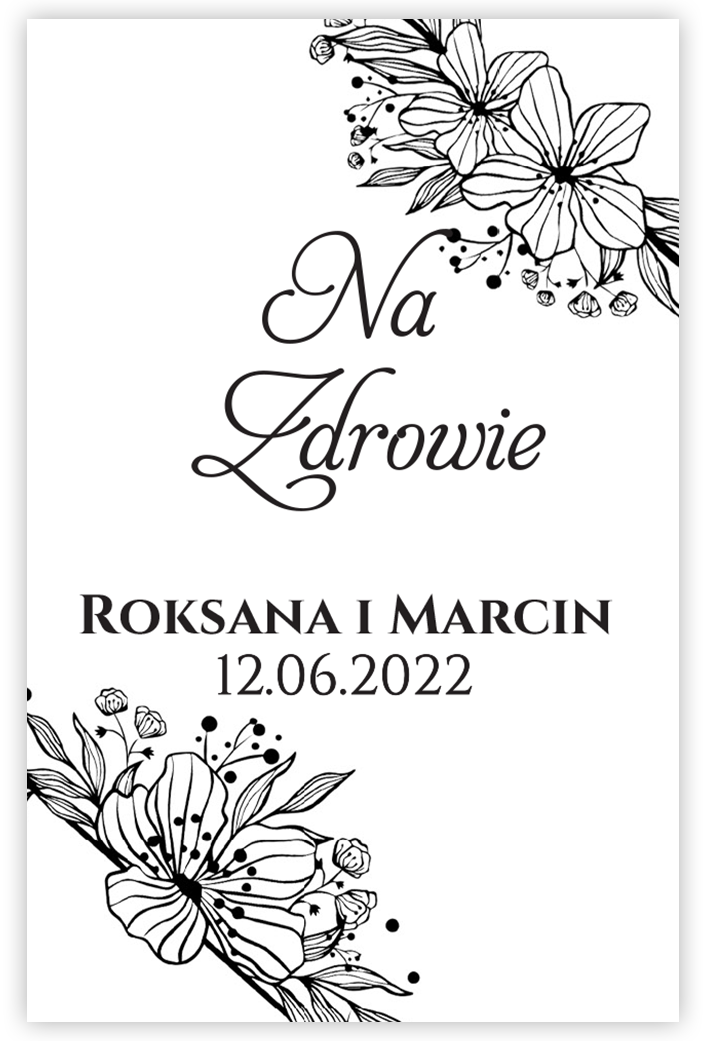 zawieszki weselne