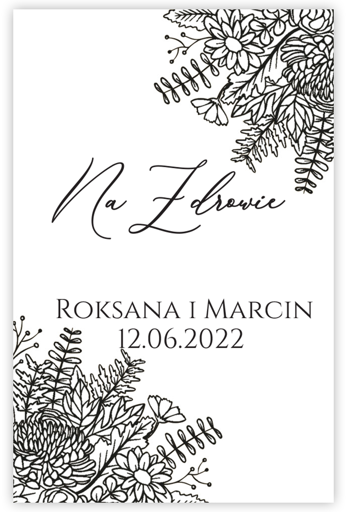 zawieszki weselne
