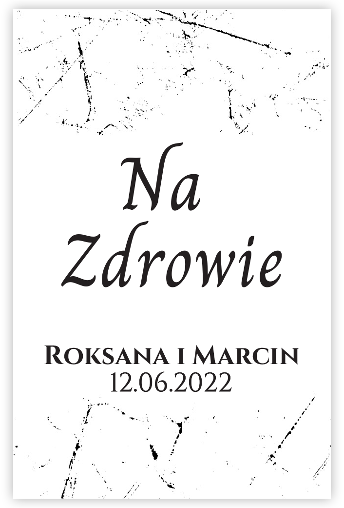 zawieszki weselne