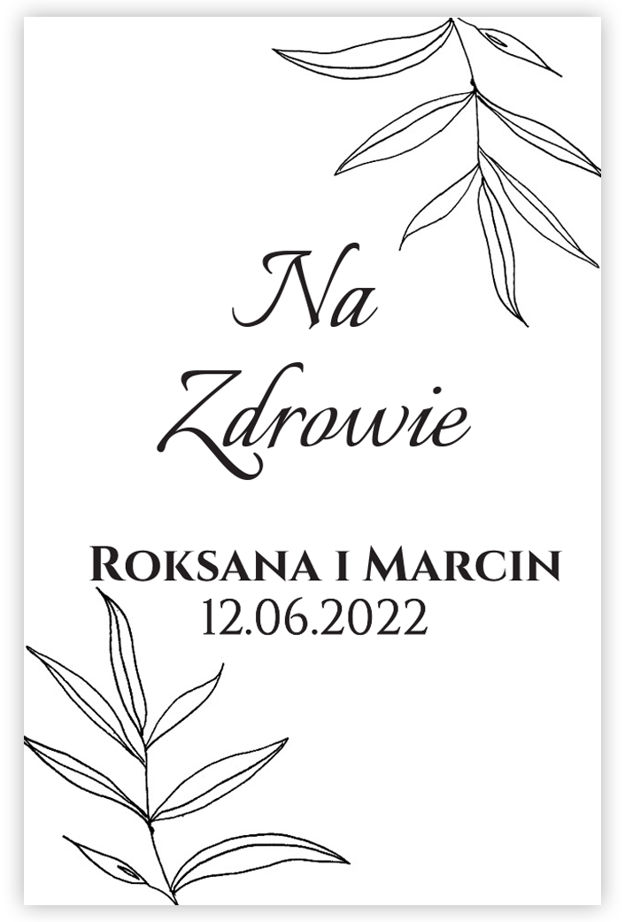 zawieszki weselne
