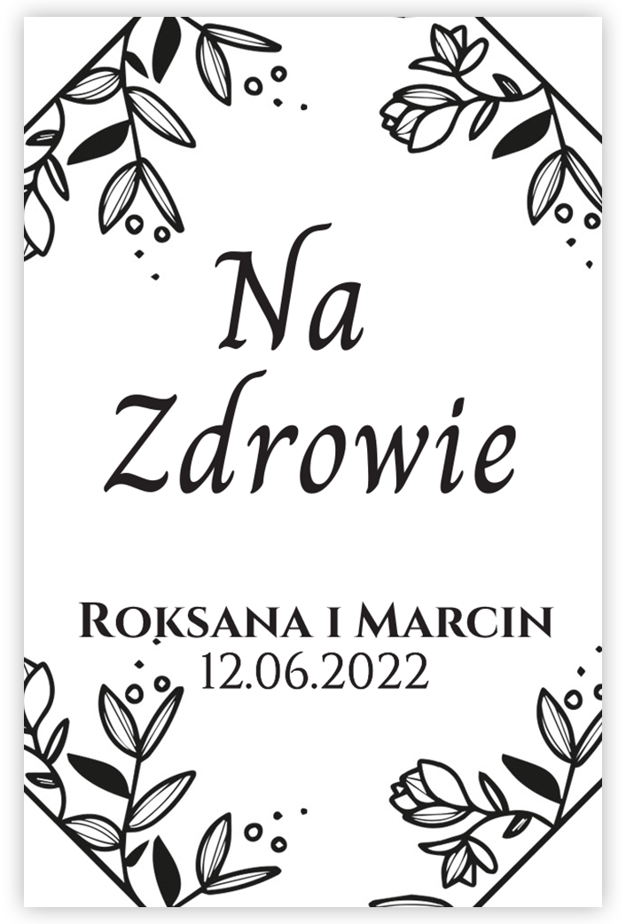 zawieszki weselne