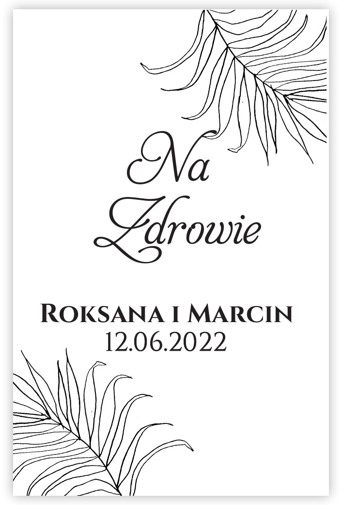zawieszki weselne