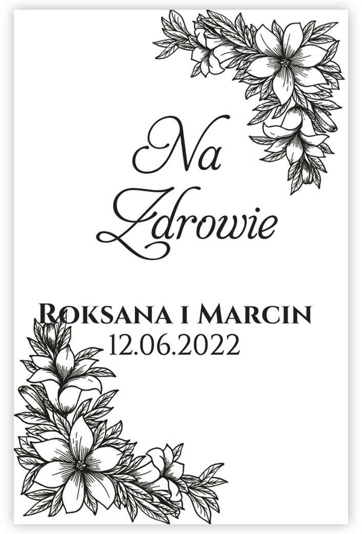 zawieszki weselne