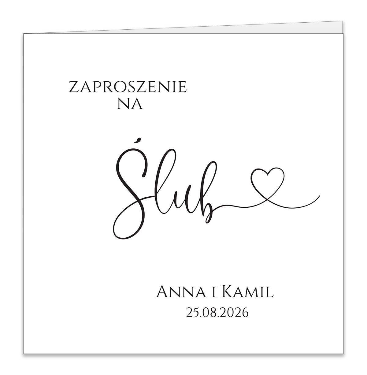 zaproszenia ślubne złocone