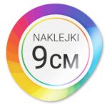 Naklejki Własny Projekt Koło 12szt 90mm