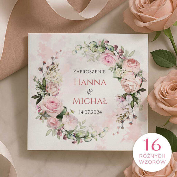 zaproszenia ślubne personalizowane