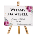 Tablica powitalna 50x70 cm - POZIOMO - Ariana 11 wzorów - obrazek 13