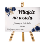 Tablica powitalna 50x70 cm - POZIOMO - Ariana 11 wzorów - obrazek 7