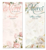 Podziękowania MERCI - Diana2 - 4 wzory - obrazek 2