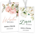 Zawieszki na butelki wódkę - Iris -10 szt.