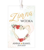 Zawieszki na butelki wódkę - Adela -10 szt. - obrazek 9