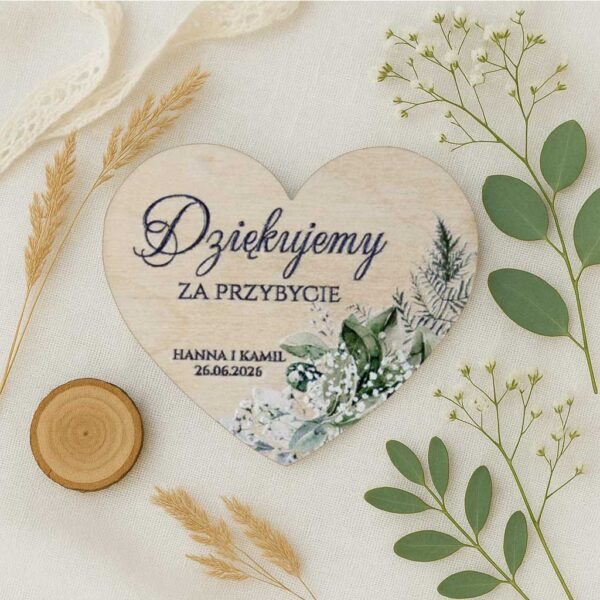 magnesy podziękowania dla gości