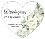 magnesy podziękowania dla gości