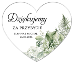 magnesy podziękowania dla gości